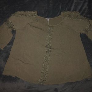 blouse from charolette russe size: XL